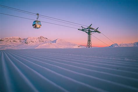 8-Seater gondola lift Crap Masegn – Fuorcla – Vorab - Weisse Arena Gruppe