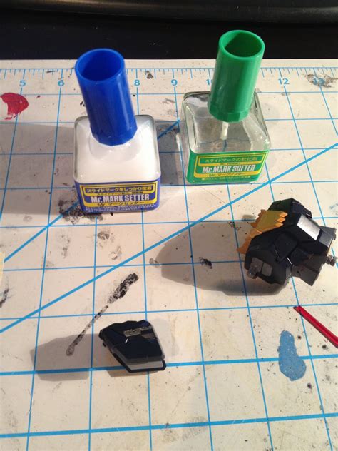 Gunpla by GoodGuyDan: Tutorial: How to apply water slide decals