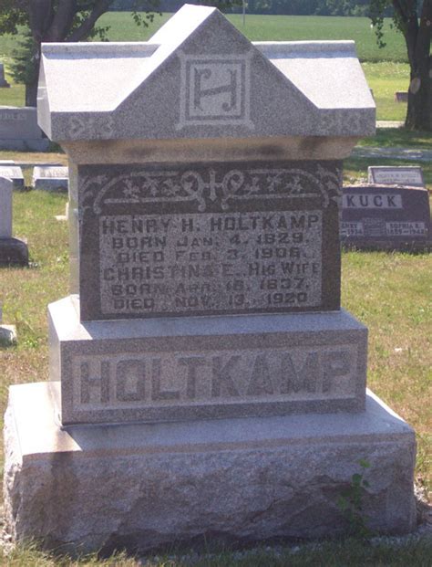 Henry Herman Adolph Holtkamp 1829 1906 Mémorial Find a Grave