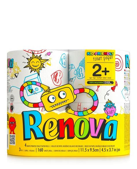 Papier Toaletowy Renova Kids 4r • Cena Opinie • Papier Toaletowy