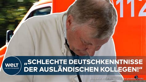 Deutschland Mehr Mediziner Aus Dem Ausland Rztemangel Im Ganzen