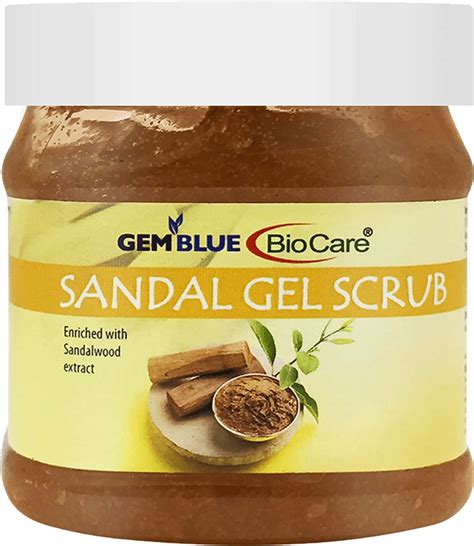 Buy Gemblue Biocare Sandal Scrub Ml Online Get Upto Off At