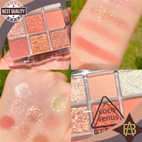 Jual Dikalu Coco Venus Pigmented Korean Eyeshadow Palette Warna