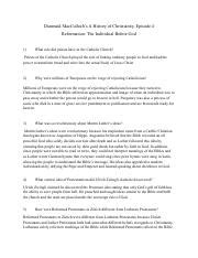 Exploring the Reformation: A Comprehensive Viewing Guide | Course Hero