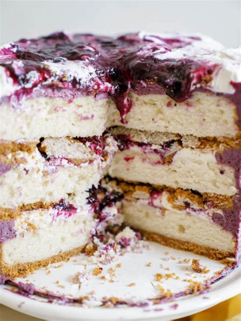 Summers Best Blueberry Cheesecake Cake Cake Babe Recipe In 2024 Fruity Cake Coconut Loaf