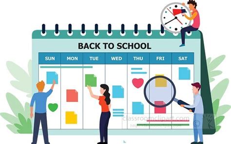 Back To School Clipart Back To School Planning Weekly Activity Weekly