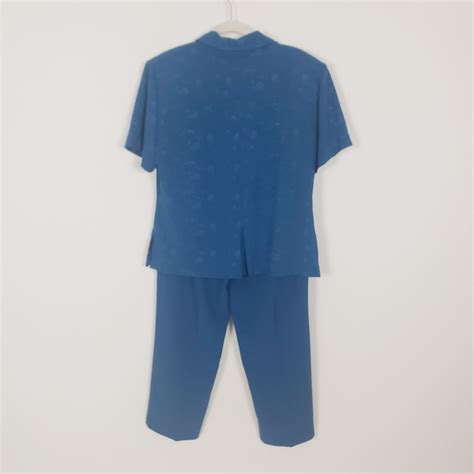 Sag Harbor Pants And Jumpsuits Sag Harbor Blue Short Sleeve Jacket