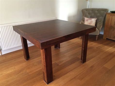 Solid wood square dining table | in Adel, West Yorkshire | Gumtree