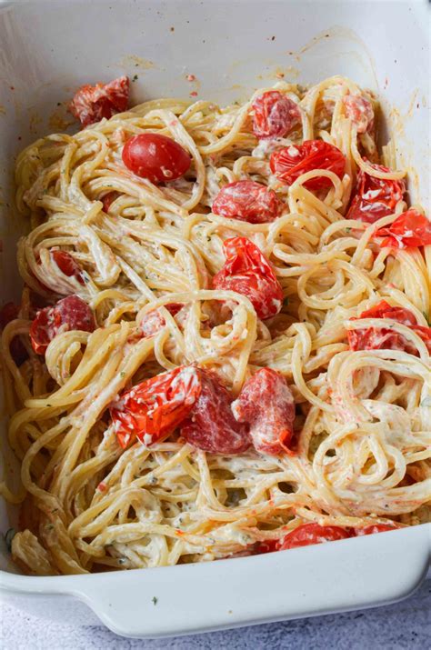 One Pot Pasta Mit Frischkäse And Tomaten Schnelleherdplatte