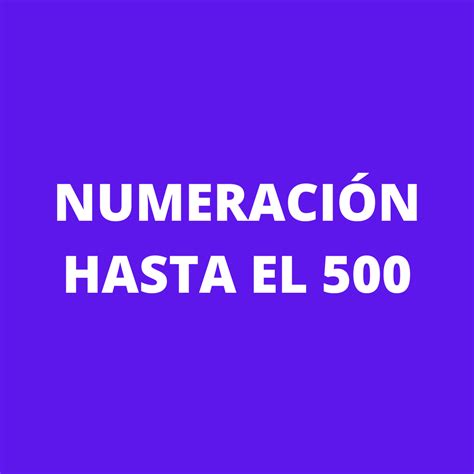 Numeros Naturales Matematicas Tercero De Primaria