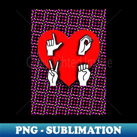 Love Sign Language Heart Pop Art - PNG Transparent Digital D - Inspire ...