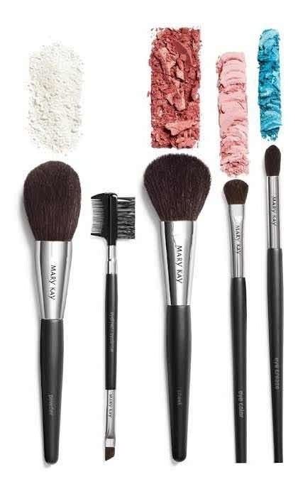 Set De Brochas Mary Kay Limpiador Brochas Y Envío Gratis Mercado Libre