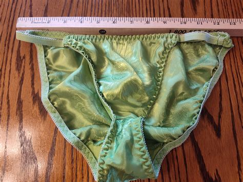 Sexy Satin Panty Silky String Bikini Panties Gem