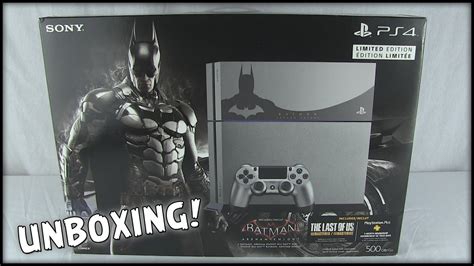 Batman Arkham Knight Limited Edition Ps Unboxing Youtube