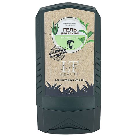 LA & TE BEAUTÉ Гель для бритья купить по цене 560₽ в ЛЭТУАЛЬ