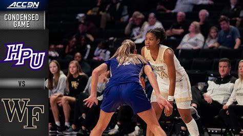 High Point Vs Wake Forest Condensed Game Acc Womens