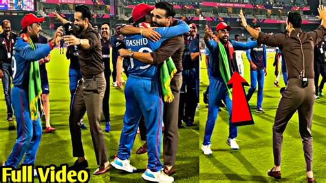 Watch Irfan Pathan Rashid Khan Crazy Dance After Afghanistan Defeated