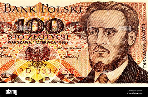 Old Polish Zloty Banknote Money Cash From The S And Off