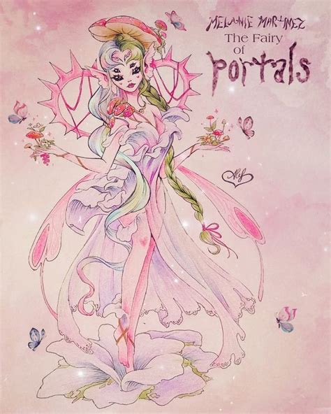 Alef Vernon On Instagram “melanie Martinez The Fairy Of Portals 🍄🌿💗 ️ I Made This Fanart