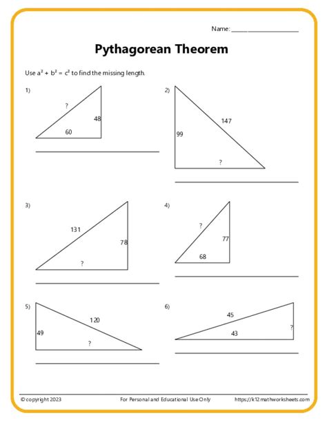 8th Grade Geometry Worksheets