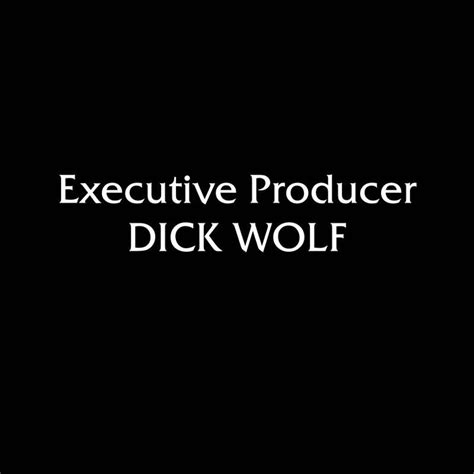 Executive Producer Dick Wolf Vinyl Decal Law And Order Etsy