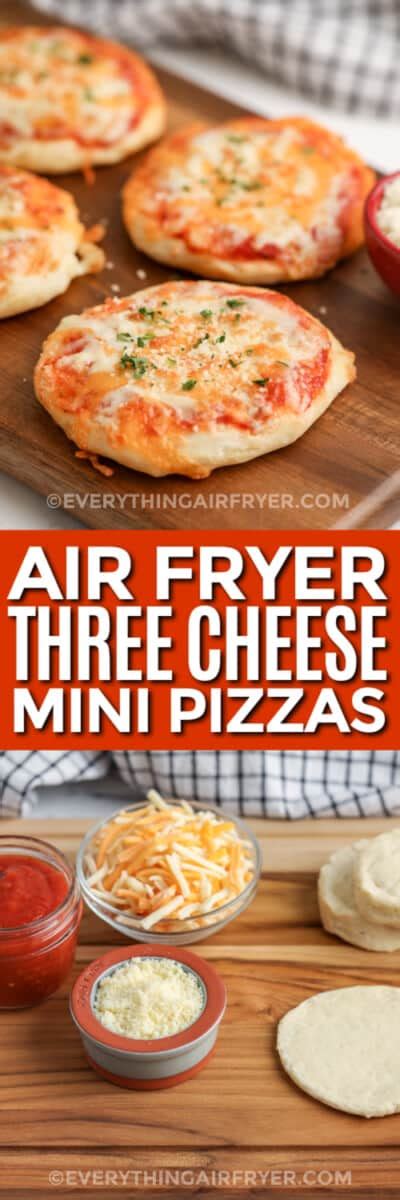 Cheese Air Fryer Mini Pizzas Everything Air Fryer And More