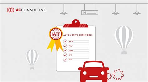 What Are The 5 Automotive Core Tools Of IATF 16949 4C Consulting