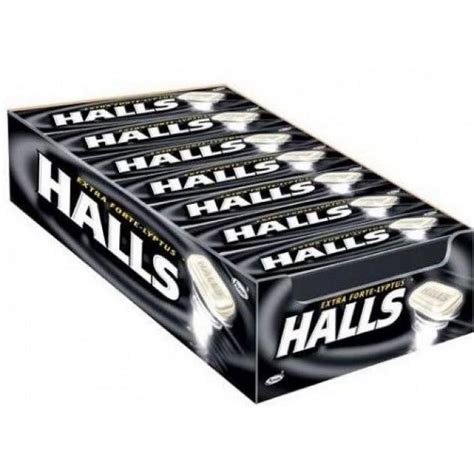 Halls Preto Caixa Unidades Escorrega O Pre O