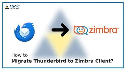 How To Migrate Thunderbird To Zimbra Client