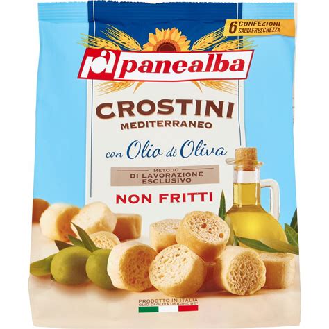 Crostini Mediterraneo Con Olio D Oliva Panealba X G Coop Shop