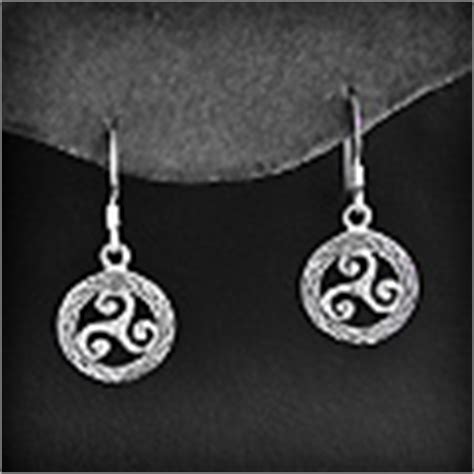 Boucles D Oreilles Celtiques EXCALIBUR Bijoux