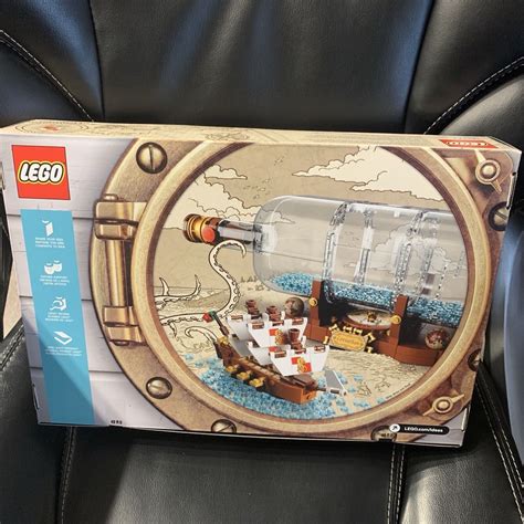 New Sealed Lego Ideas Ship In A Bottle Retired