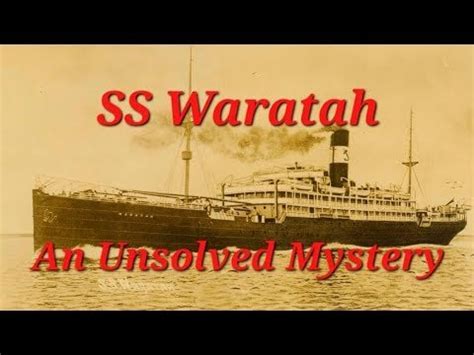 SS Waratah Documentary : r/Oceanlinerporn