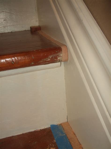 The Smiths Patching Gaps In Stair Treads