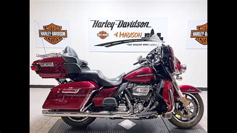 Harley Davidson Touring Ultra Limited Flhtk Mysterious Red Sunglo