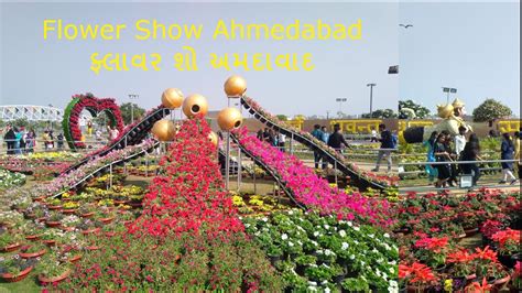 Flower Show Ahmedabad Sabarmati Riverfront Youtube