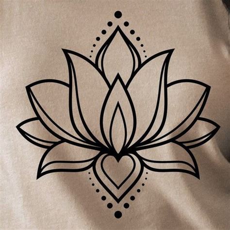 Unalome Lotus Flower Svg Cut Files Unalome Lotus Svg Unalome Symbols