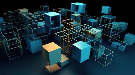 Geometric Forms In 3d Digital Render Backgrounds | JPG Free Download ...