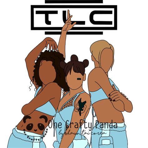 TLC 90s PNG Design for Sublimation Waterslide Print Then - Etsy