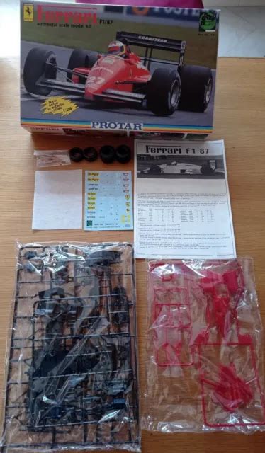 PROTAR KIT 1 24 Ferrari F1 87 Item 193 Alboreto Berger EUR 40 00