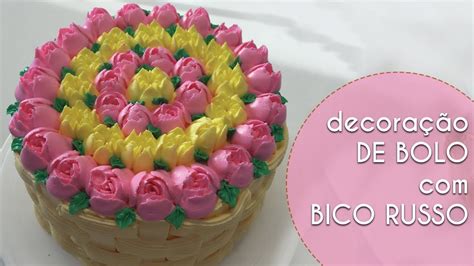 Decoração de Bolo Usando Bico Russo 241 e 243 242 Cupcake Frosting