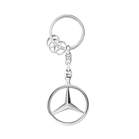 Mercedes Benz Star Key Ring Silver Mercedes Benz Lifestyle Collection