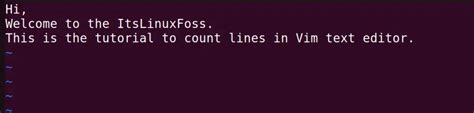 How To Show Line Numbers In Vim Vi Its Linux Foss