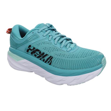 HOKA Women S Bondi 7 Wide Aquarelle Eggshell Blue Eggshell Blue