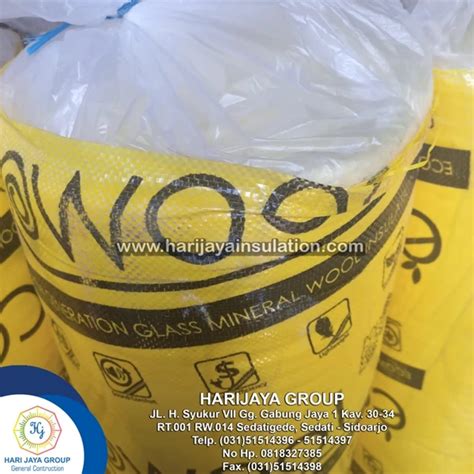 Jual Glasswool Ecowool D Kg M Tebal Mm X M X M Surabaya