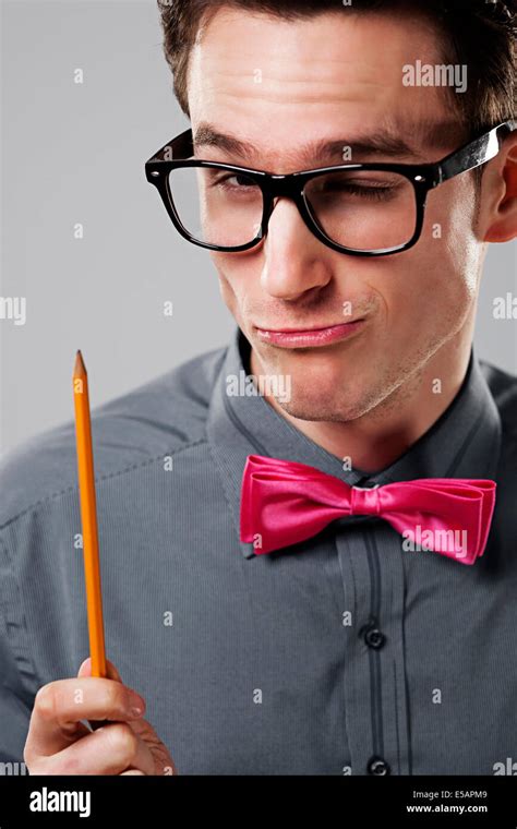 Nerd man student debica hi-res stock photography and images - Alamy