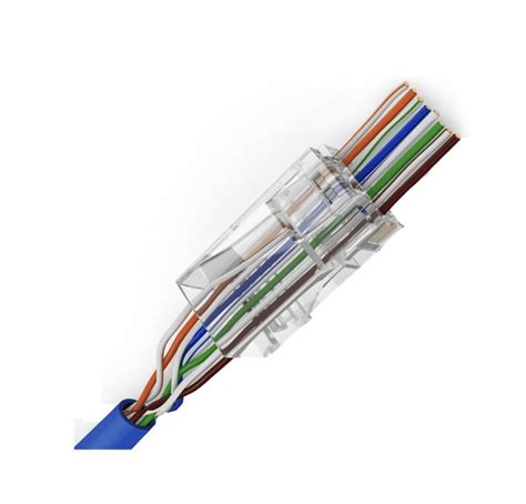 RJ45 Cat6 UTP Pasante Semacables