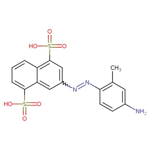 1 5 Naphthalenedisulfonic Acid 3 4 Amino 2 Methylphenyl Azo