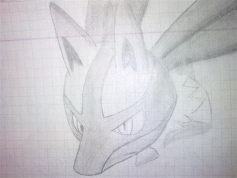 Lucario Head By Pokemonlucario On Deviantart