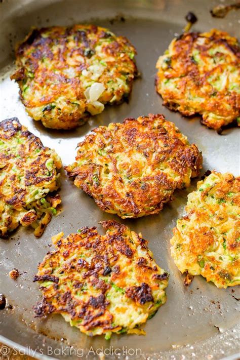 Zucchini Fritters With Garlic Herb Yogurt Sauce Sally S Baking Addiction